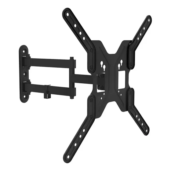 Soporte Tv Led Smart Brazo Articulado Movil 60 55 50 43 32 Color Negro