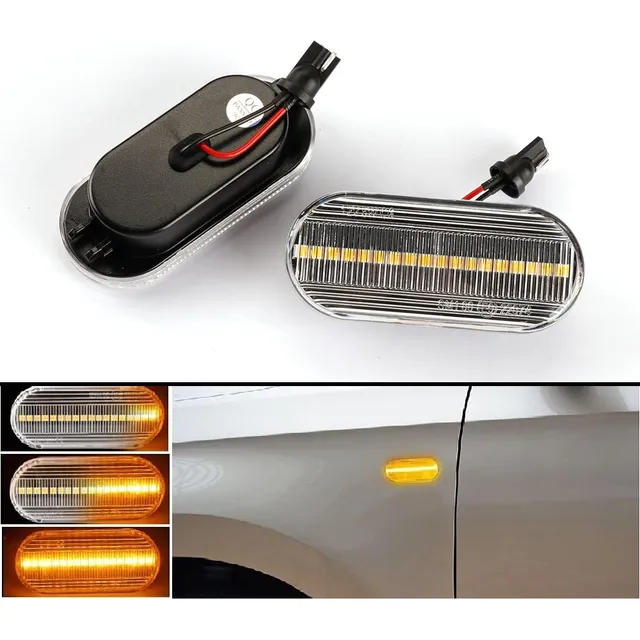 2 Led Secuenciales Para Vw A4 Jetta Golf Clásico Polo Vento