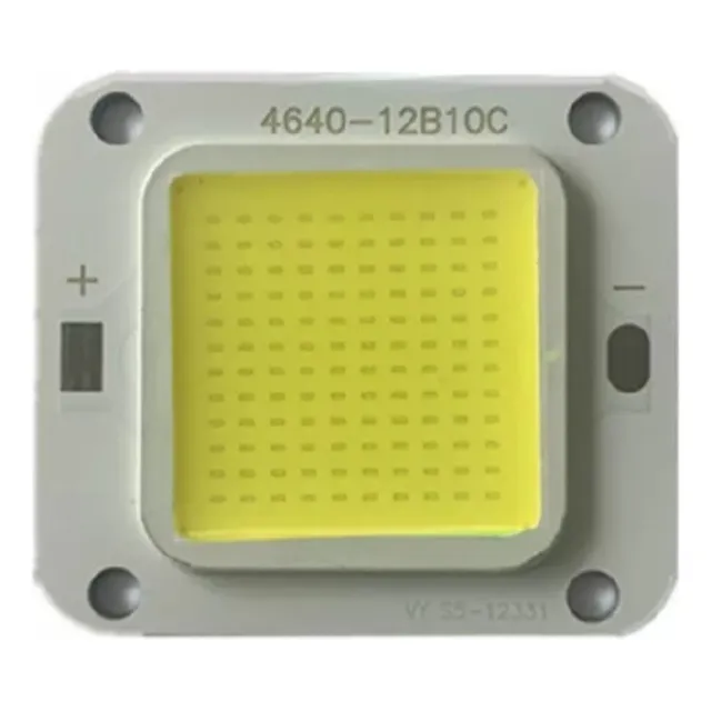 Led Chip Cob 50w Dc 30v-34v 1500ma. Blanco/f. 16 Pcs.