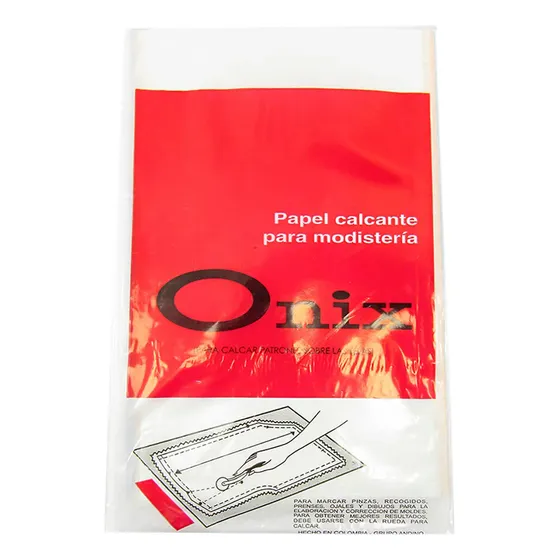 Papel Calcante Para Modisteria Onix X 10 Hojas