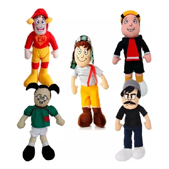 Pelúcia Turma Do Chaves E Chapolin Boneco Grande Temos Todos