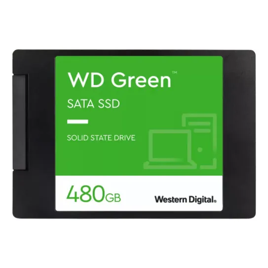 Unidad Ssd 2.5p Wd 480gb (wds480g3g0a) Green, Sata3, 7mm
