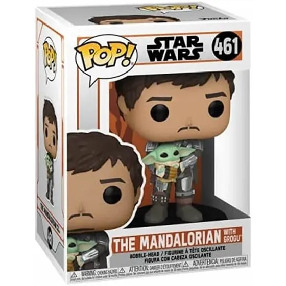 Funko Pop Star Wars * Mandalorian Unmasked W/ Baby Yoda
