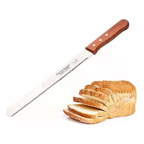 Cuchillo Para Pan De Sierra Panadero Utensilio Cocina Perrer