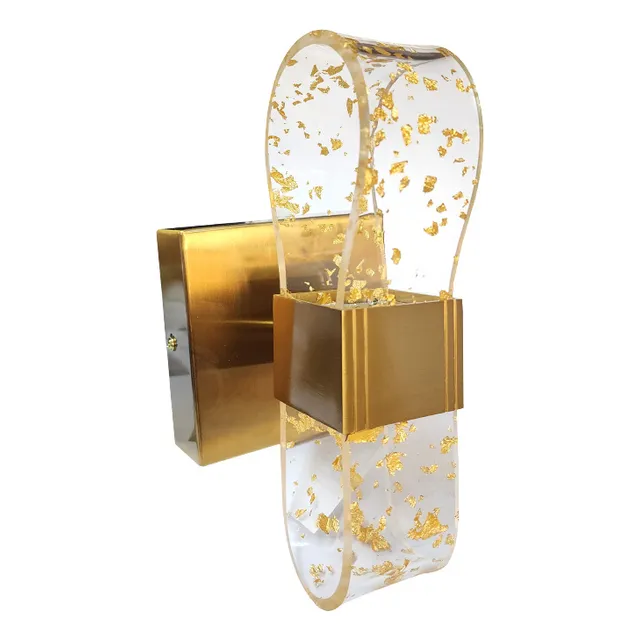 Aplique De Pared Led Acrilico Moderno Escarchado
