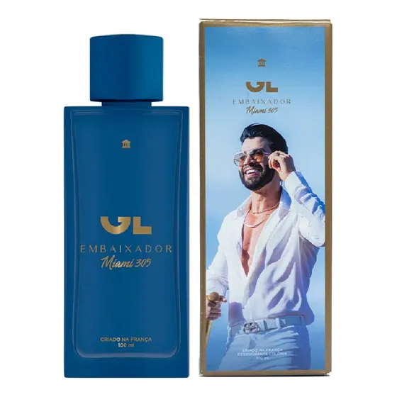 Gl Embaixador Miami 305 100ml Gusttavo Lima - Perfume Masculino