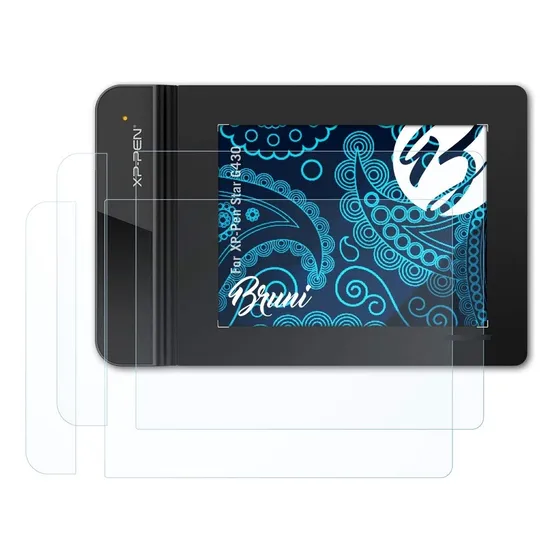 Bruni Protector Pantalla Para Xp-pen Star G430 Pelicula 2