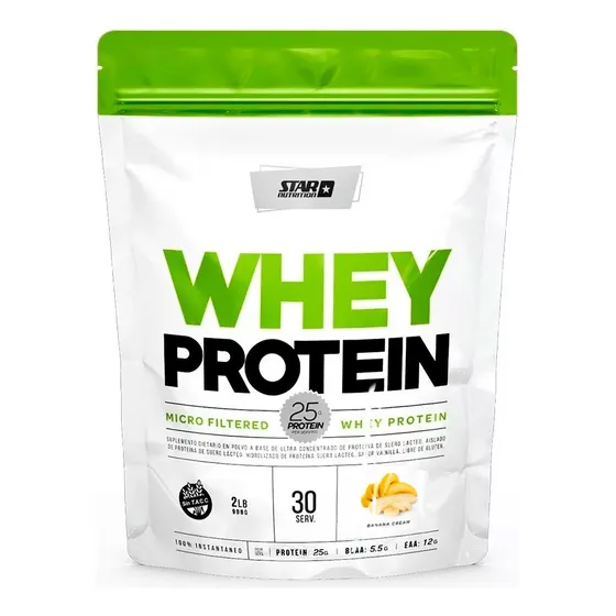 Star Nutrition Whey Protein Doy Pack Banana X2lb
