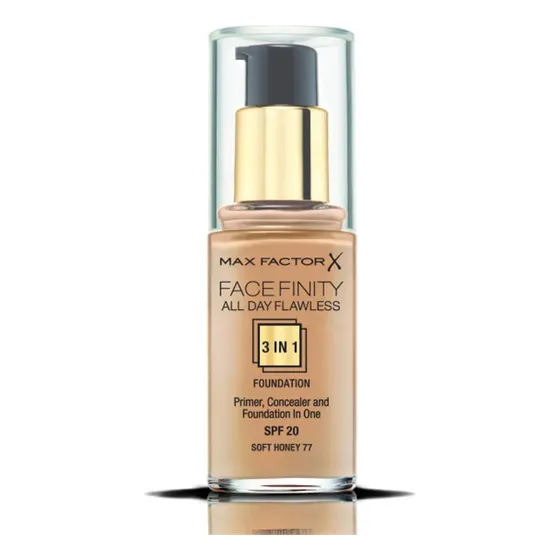 Base de maquillaje líquida 3 en 1 Max Factor