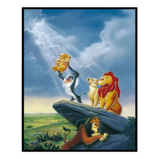 5d: Pintura De Diamantes 5d Diy 60x40cm - El Rey Leon 5d: Pintura De Diamantes 5d Diy 60x40cm - El Rey Leon