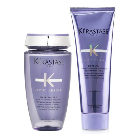 Blond Absolu Shampoo Bain Lumière + Condicionador Cicaflash