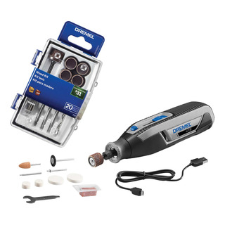 Dremel Lite Mototool 7760 Con Accesorios + Kit Para Madera Dremel Lite Mototool 7760 Con Accesorios + Kit Para Madera