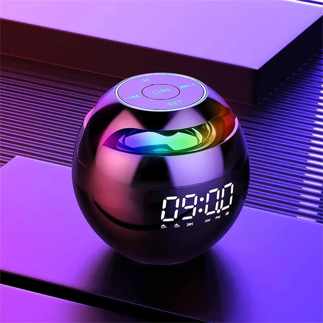 Altavoz Bluetooth Inalambrico Portatil Subwoofer Colorido Fm
