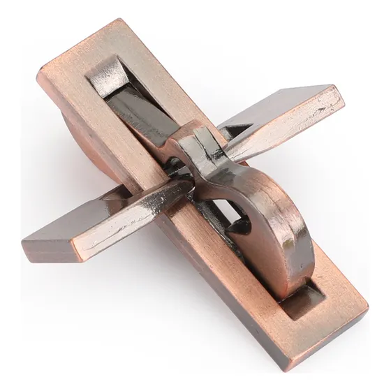 Juego Acertijo Vintage Puzzle Metal Lock Toys