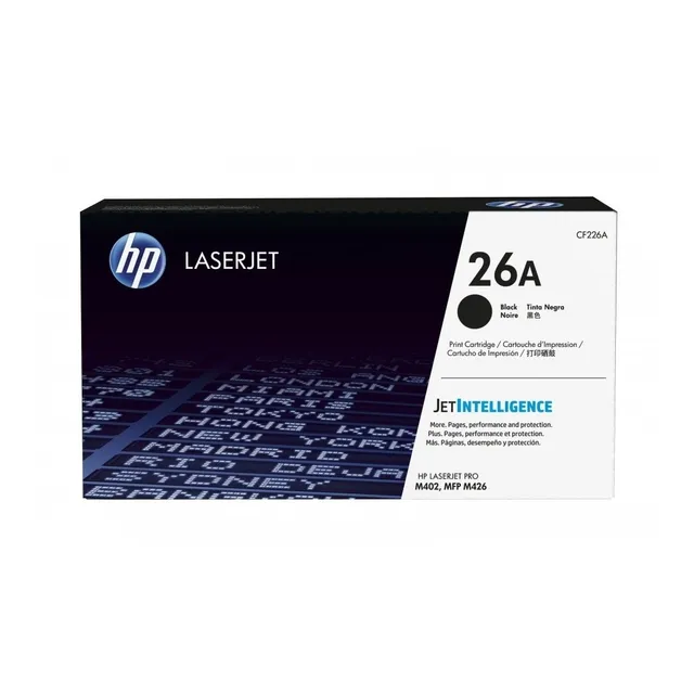 Tóner Hp 26x Negro, 9000 Páginas (caja Maltratada)