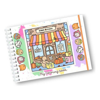 Libro Para Colorear Style, Tapa Dura, 50 Páginas, 180 G, A5 Libro Para Colorear Style, Tapa Dura, 50 Páginas, 180 G, A5