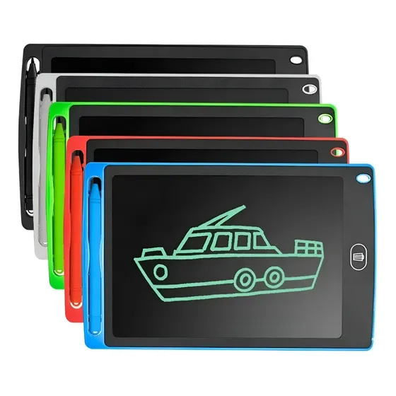 Tablero Mágico Tableta De Notas Lcd Dibujo Y Escritura Color Azul