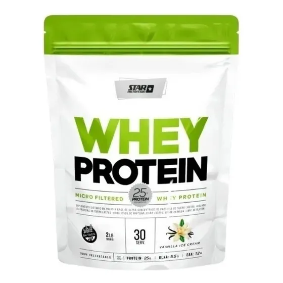Star Nutrition Whey Protein Doy Pack Vainilla X1kg