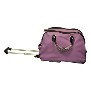 Bolsa De Viagem Grande Com Rodinhas Puxador Mala Couro Bag Bolsa De Viagem Grande Com Rodinhas Puxador Mala Couro Bag
