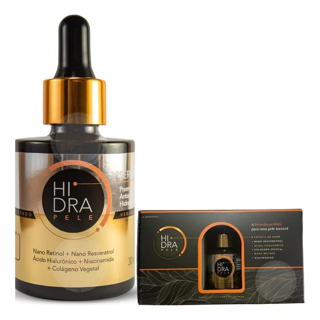 Hidra Pele Sérum Tecnologia Americana Original Com Caixa 1un