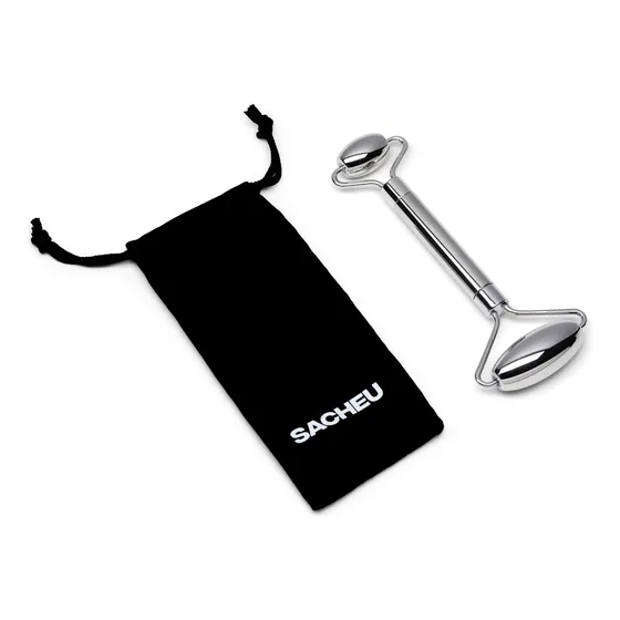 Sacheu Beauty Roller Para Yoga Facial 100% Acero Inoxidable