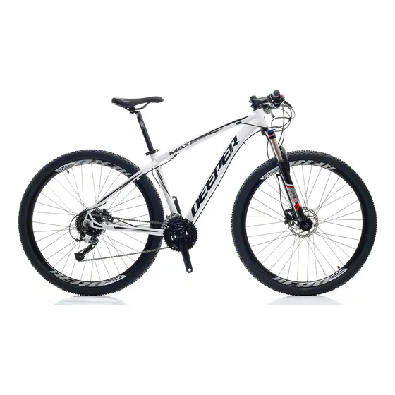 Bicicleta Deeper Aro 29 - 27v Com Freio Hidráulico Suspensao Com Trava De Ombro Cubos K7 Com Rolamento Blindado E K/7 11/36 Branco 17