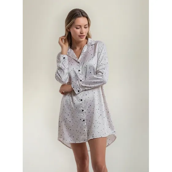Pijama Camison Camisola Abotonada Camisero Art 15241