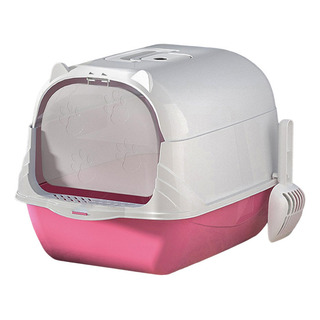 L Caja De Arena For Gatos Cerrada Y Cubierta Con Capucha, L Caja De Arena For Gatos Cerrada Y Cubierta Con Capucha,