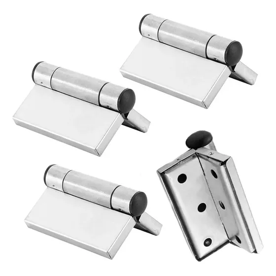 4 Pcs Acero Inoxi Gabinete Cierre Automático Bisagra Resorte