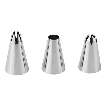 Juego De Puntas Decorativas Extragrandes, 3 Piezas
