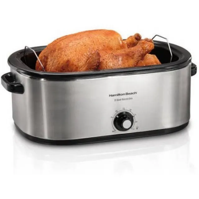 Horno Asador 22qt (21 Lts) Acero Inoxidable Roaster Oven