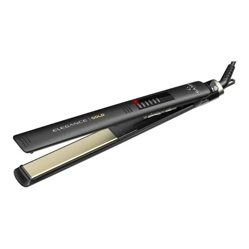 Plancha de cabello GA.MA Italy Elegance gold negra 220V
