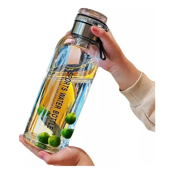 Para Para Botella De Agua Botella De Vidrio De 1 Litro,