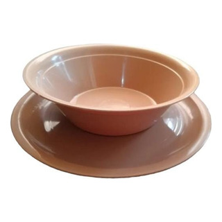 10 Platos Hondos Pozoleros + 10 Platos Taqueros Planos 10 Platos Hondos Pozoleros + 10 Platos Taqueros Planos