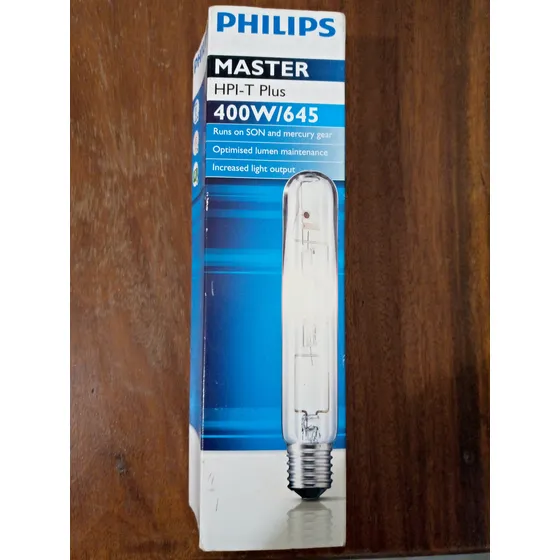 Bombillo Master De Mercurio 400w/645 E40 220v Philips 