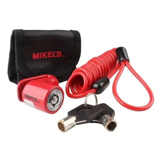 Candado Mediano Para Freno De Disco Motos Medianas Mikels