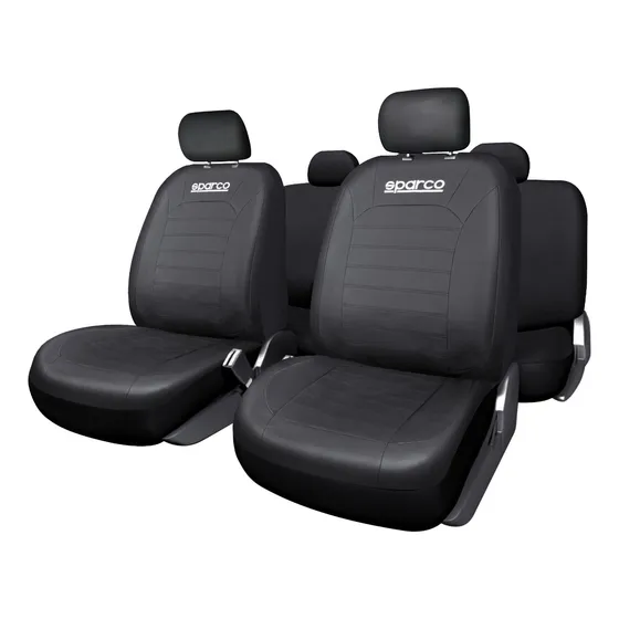 Set Funda Cubre Asiento Pvc Forro Protector Silla Sparco