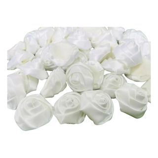 50 Unidades Florzinha Rococo 35mm Branca 50 Unidades Florzinha Rococo 35mm Branca