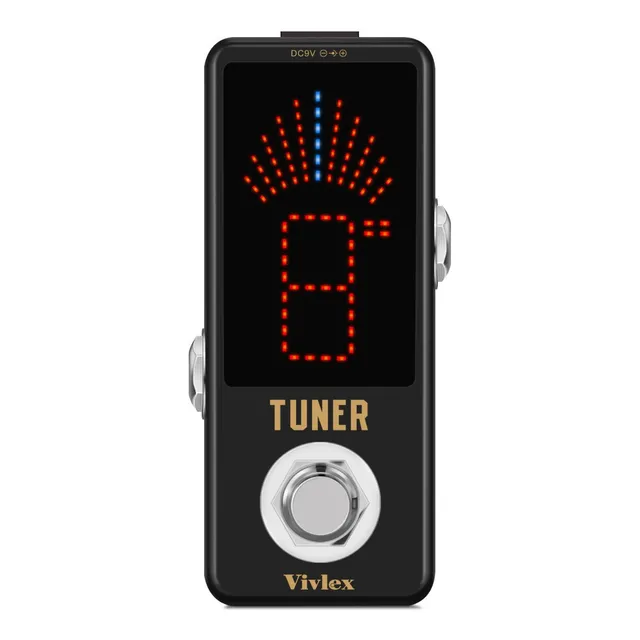 Mini Sintonizador Cromático Vivlex Con Efecto De Pedal, Pant