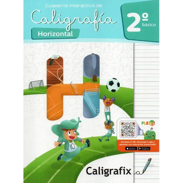 Caligrafia Horizontal 2 Basico de Karla Anavalon Veloso Editorial Caligrafix Tapa Blanda