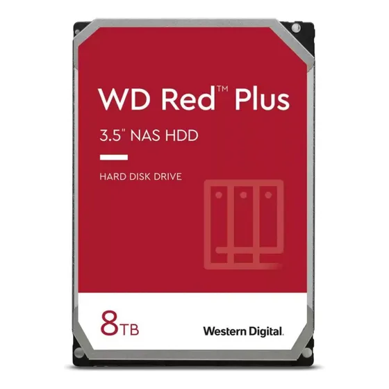 Disco Duro 8tb 3.5 Wd Red Plus Wd80efzz Tranza