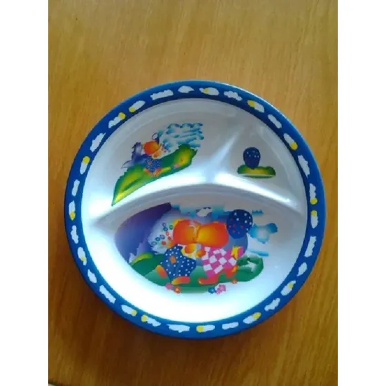Plato De Melamina Para Bebe