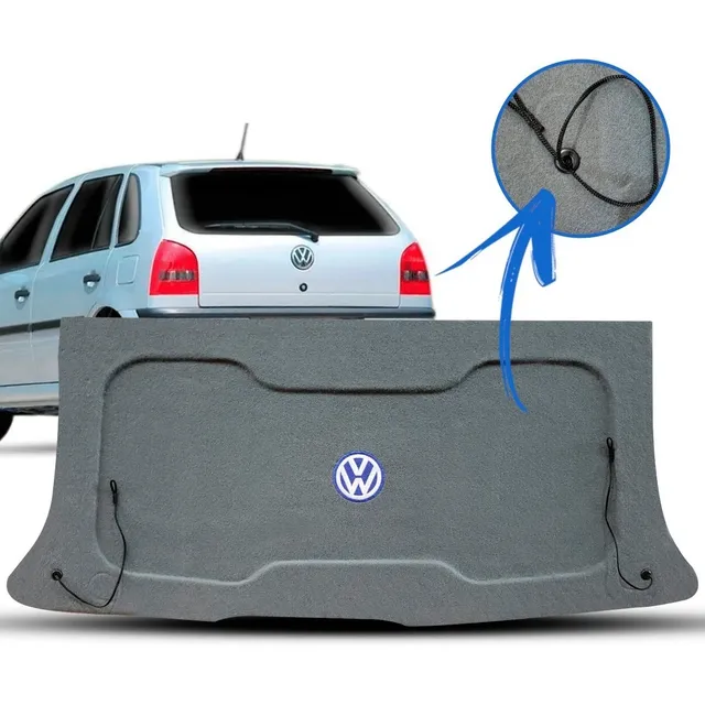 Tampao Traseiro Volkswagen Gol G3 4 P Cinza Claro Bagagito
