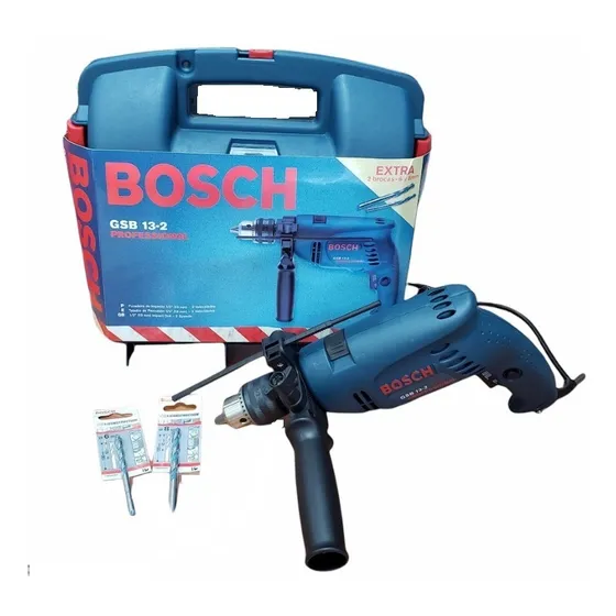 Taladro Percutor Bosch 1/2 Pulgadas -550w  Gsb 13-2