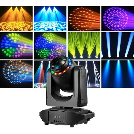 230w Moving Head Led Beam Rgbw Prisma E Gobo Giratório Dmx 127/220v