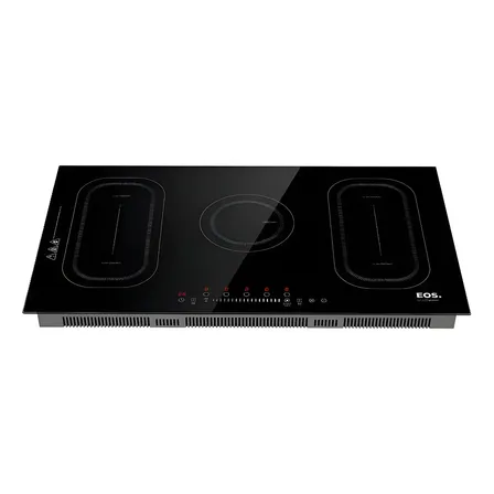 Cooktop De Indução 5 Bocas Eos 90cm 9500w Preto Eci05epf