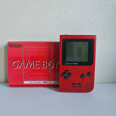 Nintendo Game Boy Pocket Roja - En Caja Rojo Nintendo Game Boy Pocket Roja - En Caja Rojo