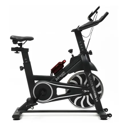 Bicicleta Ergométrica Dream Fitness Spinning Black Edition Cor Preto