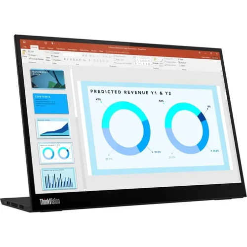 Monitor Lenovo Thinkvision M14t Gen2 De 14 Polegadas