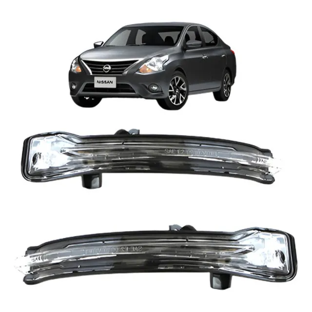 Par Pisca Retrovisor Versa 2016 2017 2018 Externo Rf